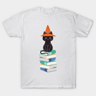 Addicted to Reading Cat T-Shirt